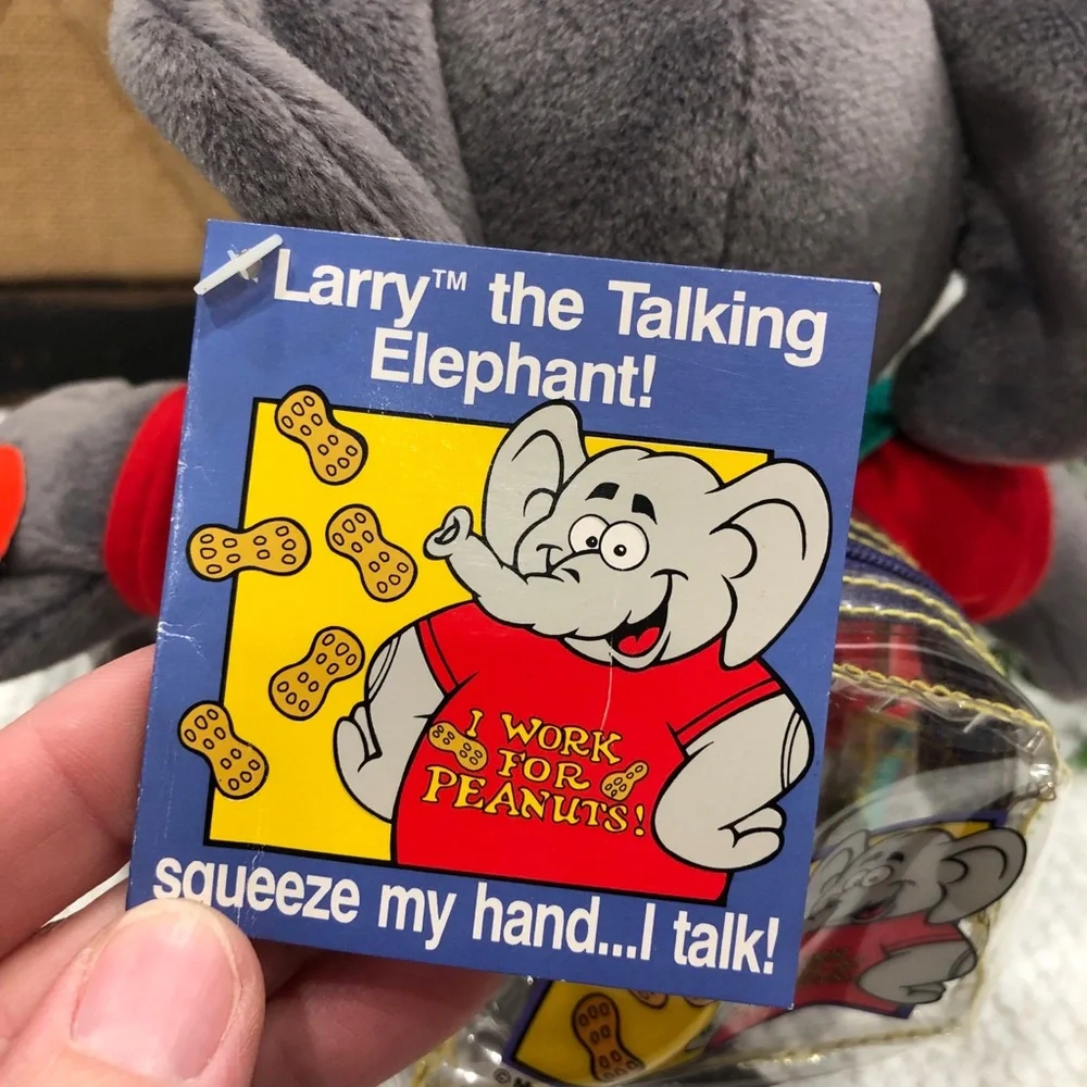 Vintage Larry the Elephant